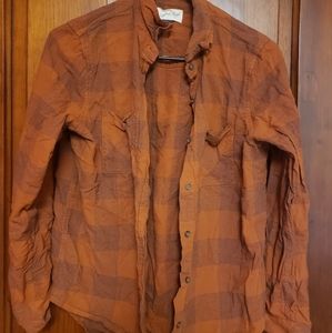 Orange flannel